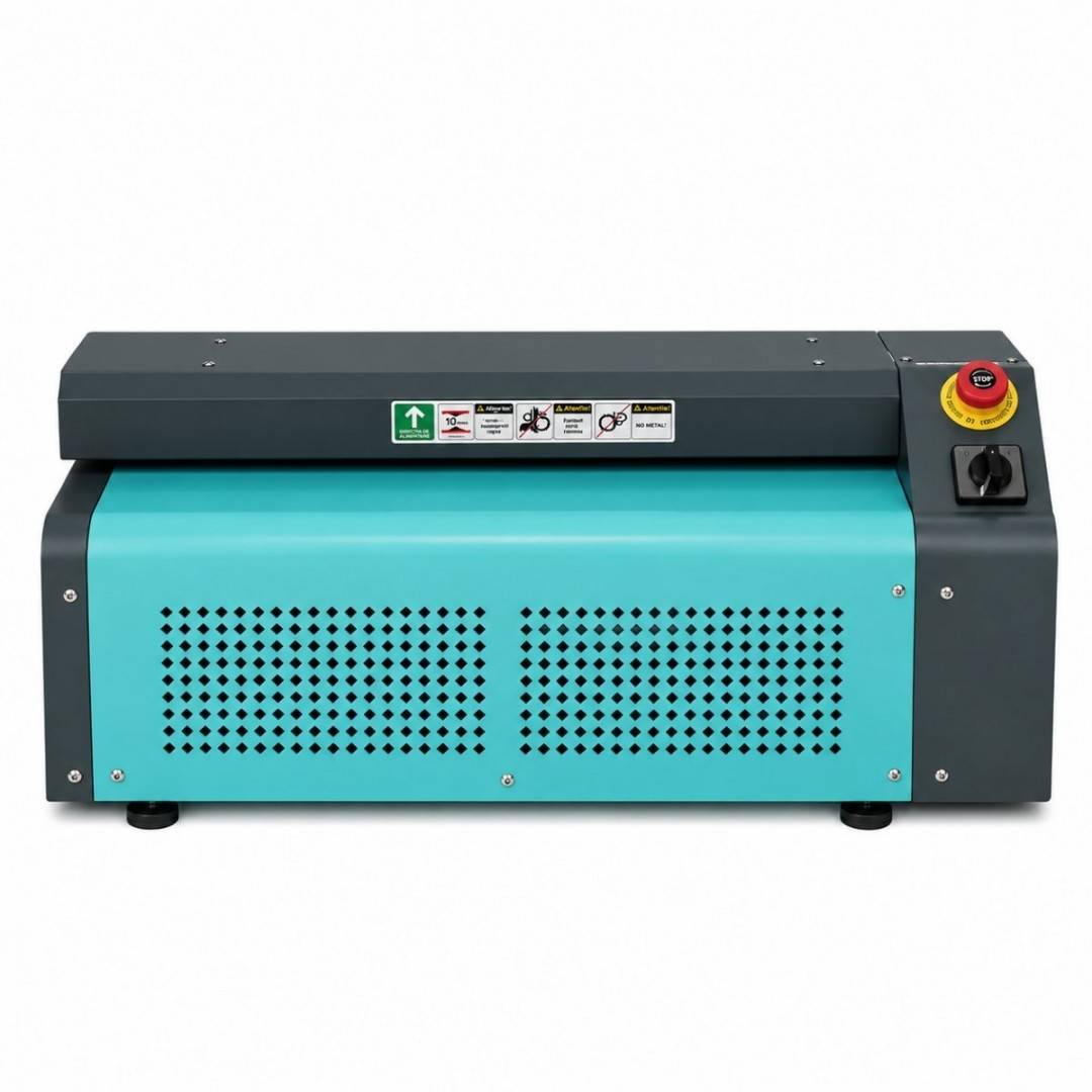 Tocator carton profesional 550mm, 400W, 220V, viteza 5m/min, grosime maxima 10mm Breckner Germany