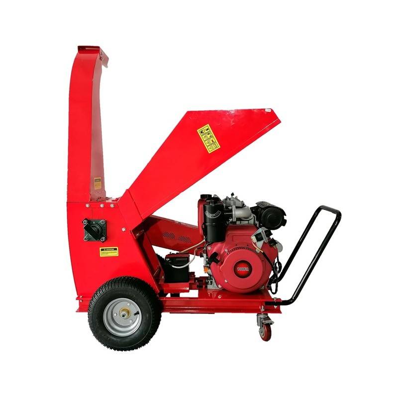 Tocator crengi diesel, TC 13-90- LDE, pornire electrica, evacuare laterala, 13 CP, grosime max crengi 90mm, 195 kg Breckner Germany