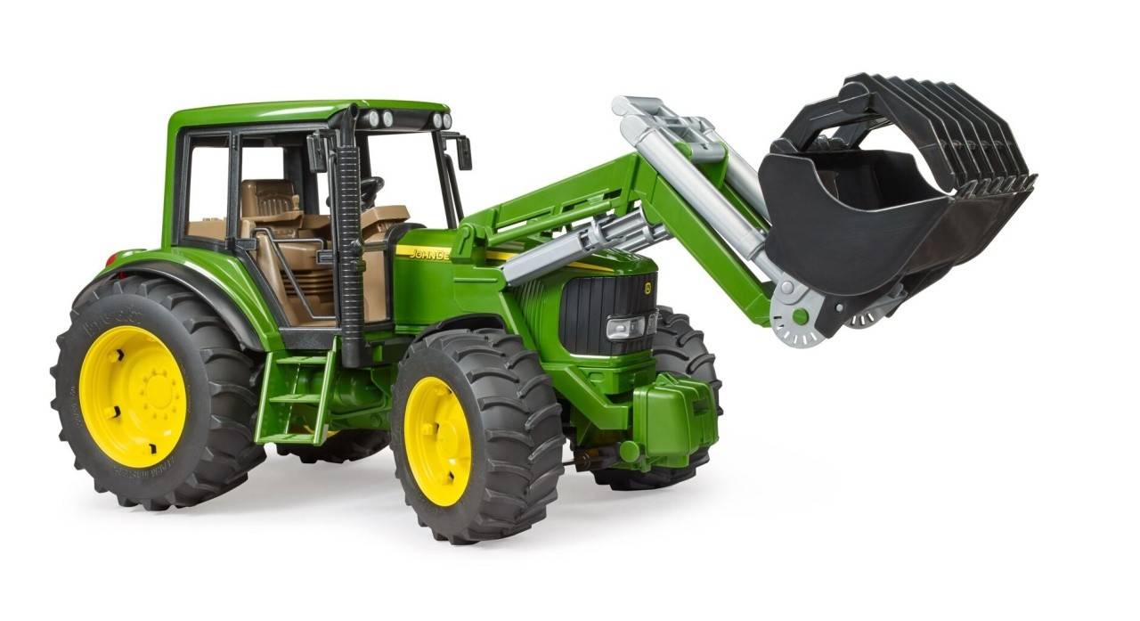 Tractor John Deere 6920 cu încărcător frontal - Bruder