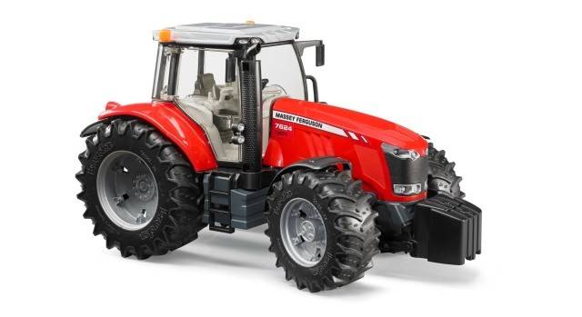 Tractor Massey Ferguson 7624 - BRUDER 3046 scara 1:16