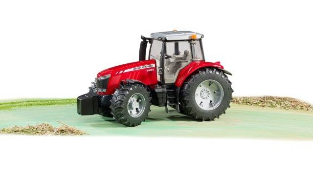 Tractor Massey Ferguson 7624 - BRUDER 3046 scara 1:16