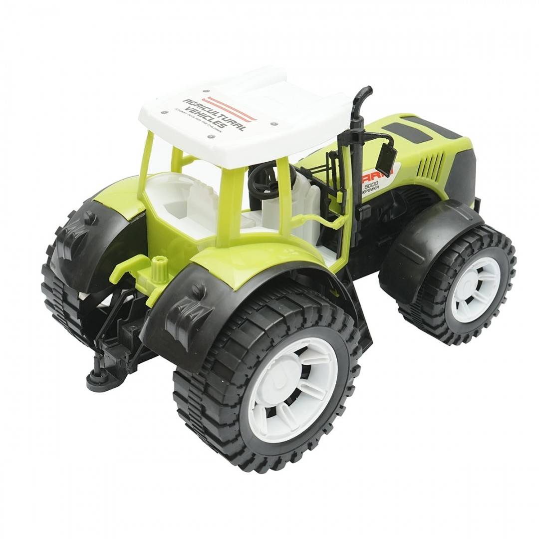 Tractor verde, 300x200x190mm jucarie copii +3 ani