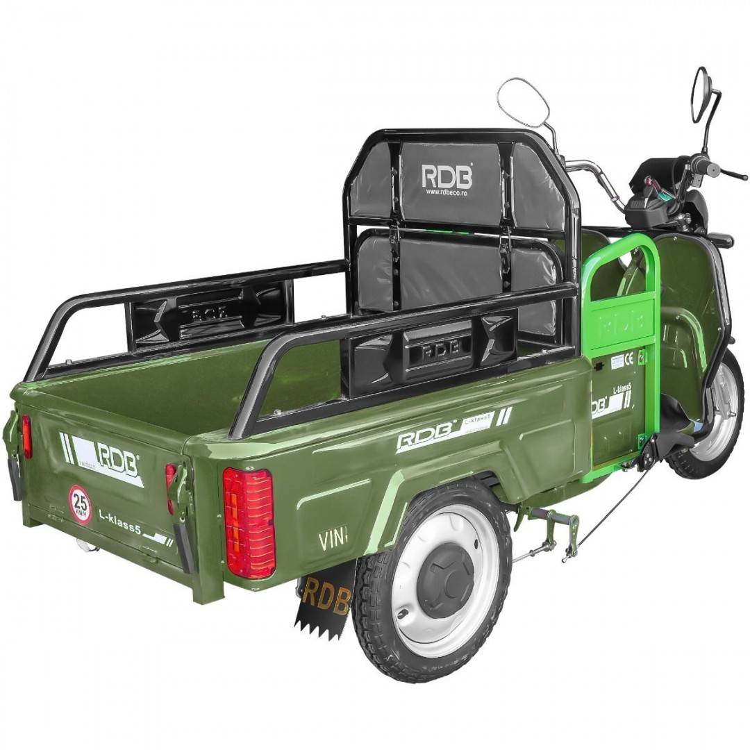 Tricicleta electrica RDB L-Klass5 fara permis 1350W 25 km/h