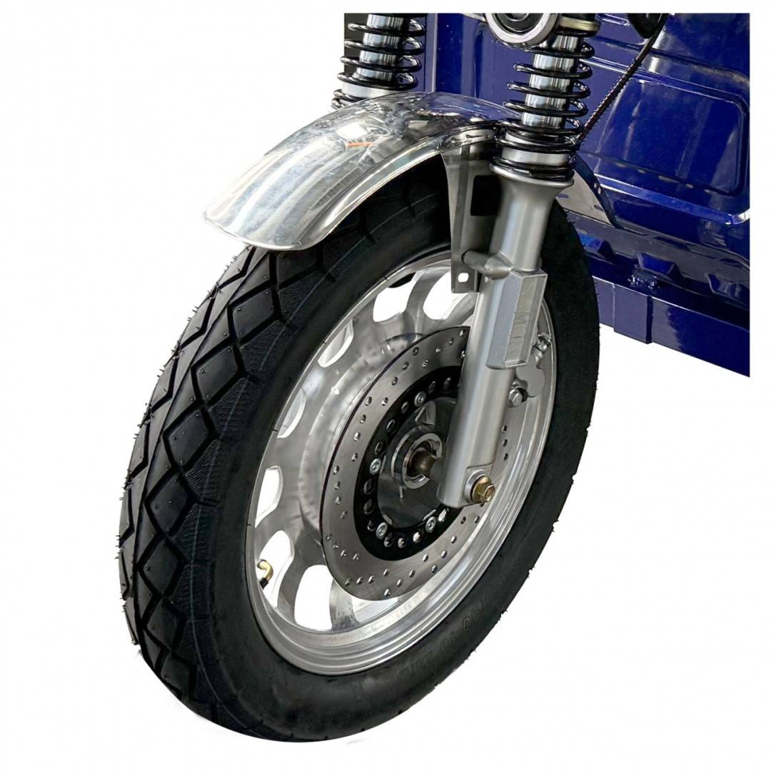 Triciclu electric cargo Samus Houston-45-1.5-72V45 Albastru CIV INCLUS