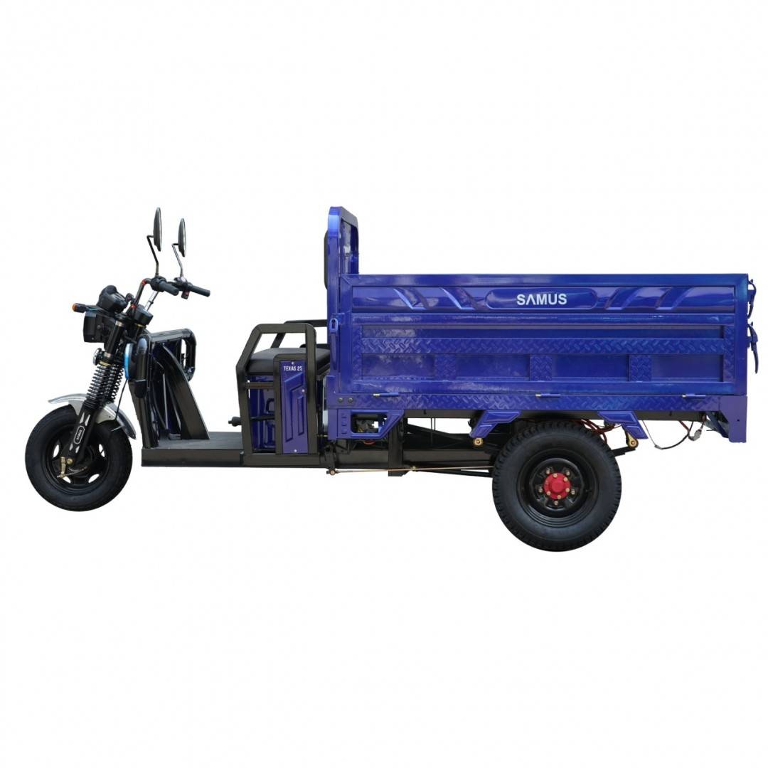 Triciclu electric cargo Samus Texas-25-1.7-72V58 Albastru CIV INCLUS