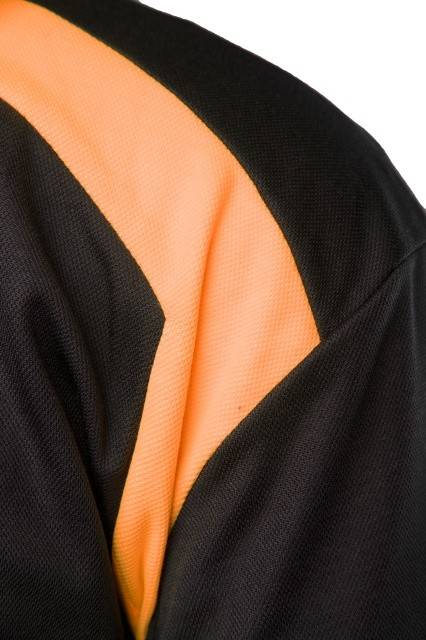 Tricou Negru-Portocaliu SevenKings