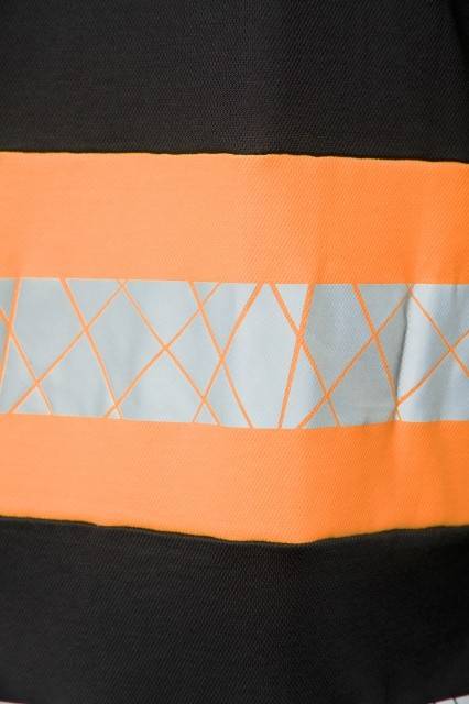 Tricou Negru-Portocaliu SevenKings
