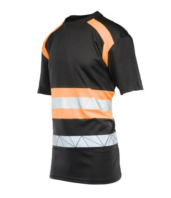 Tricou Negru-Portocaliu SevenKings