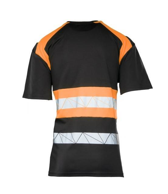 Tricou Negru-Portocaliu SevenKings