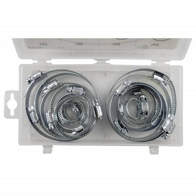 Trusa de coliere pentru furtun, 2-5-10 cm , JBM