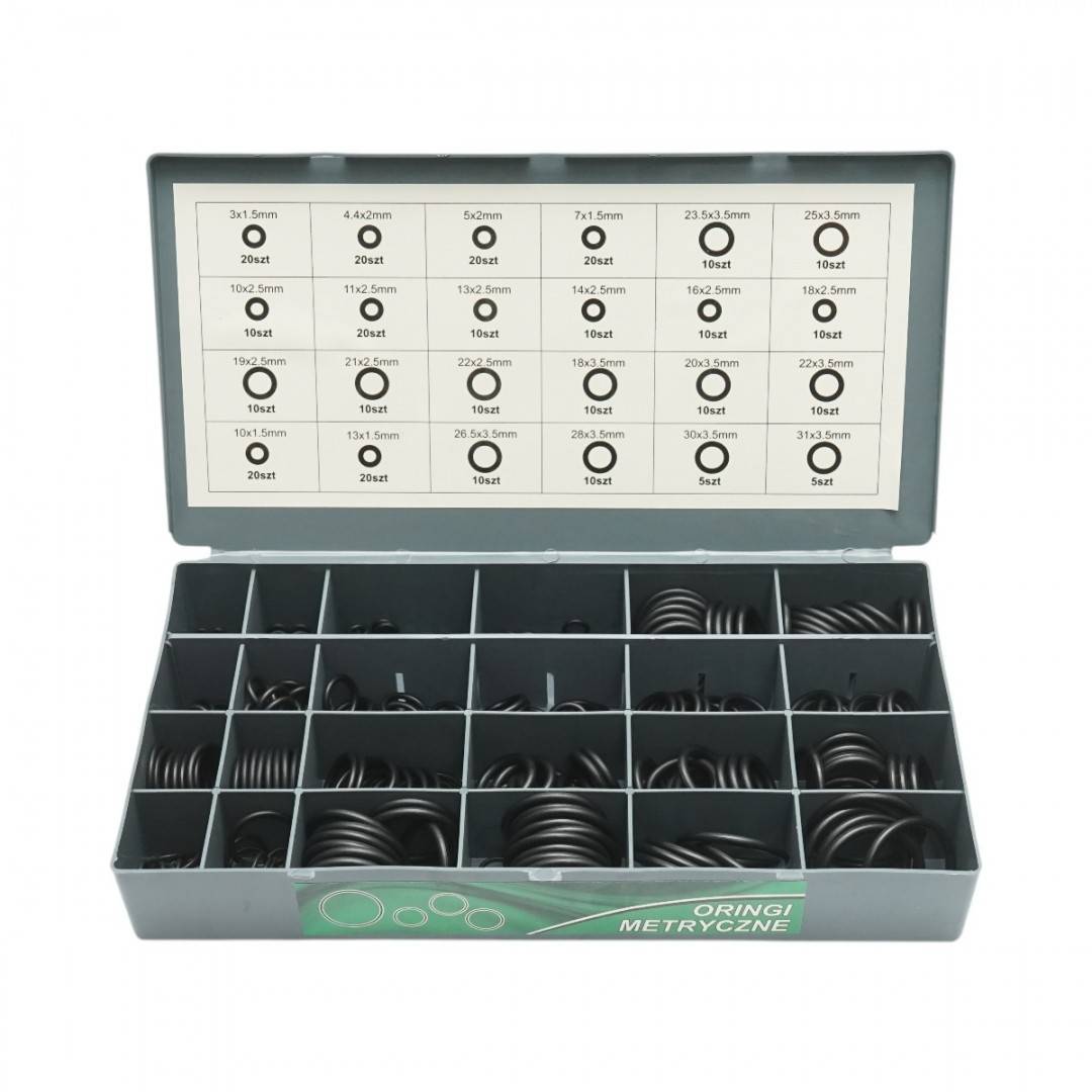 Trusa O-ring inch, metric HNBR 900 piese
