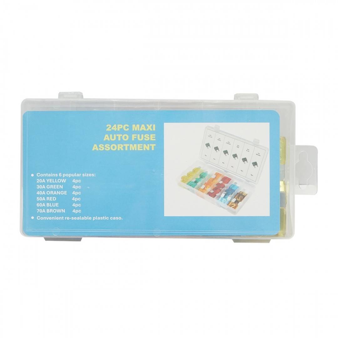 Trusa sigurante electrice auto plate mari 24 piese