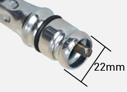 Tub flexibil pentru motocoasa 885mm (fara tija)
