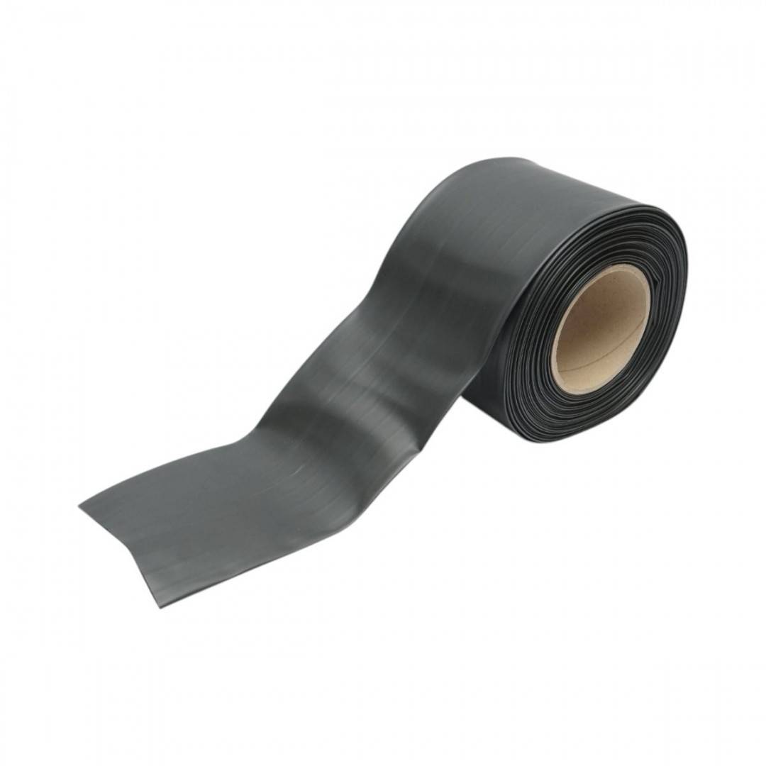 Tub termocontractabil 100mm negru 25m/rola