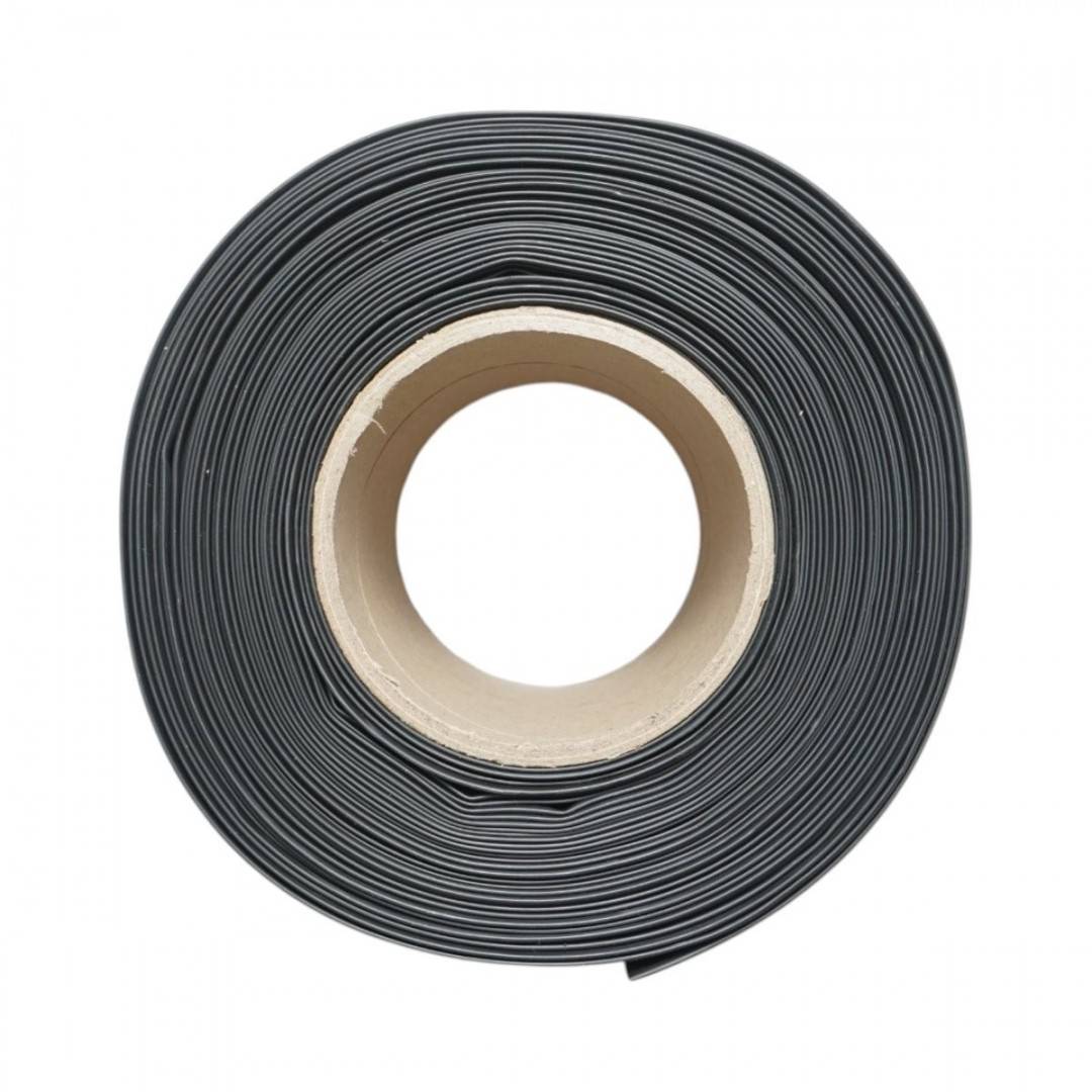 Tub termocontractabil 100mm negru 25m/rola