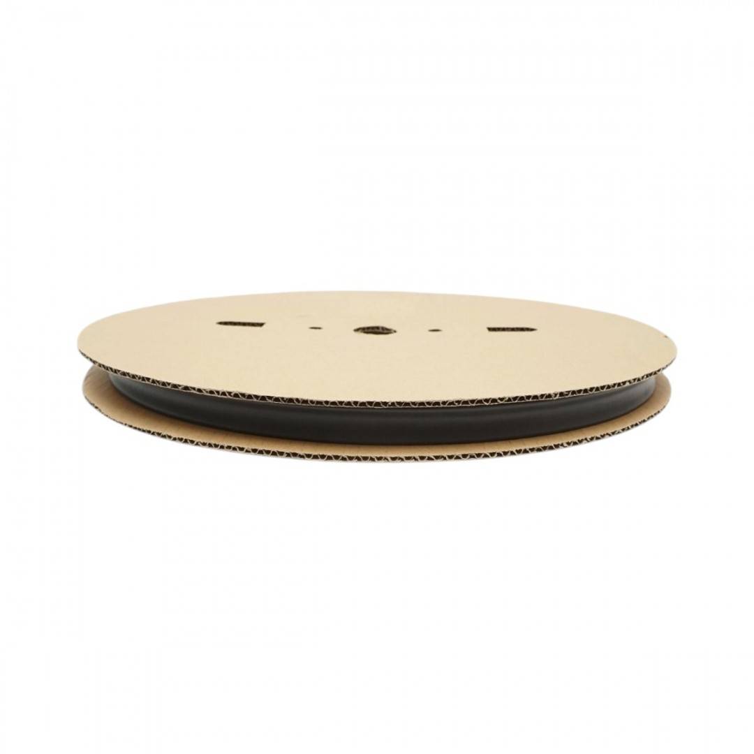 Tub termocontractabil 13mm negru 100m/rola