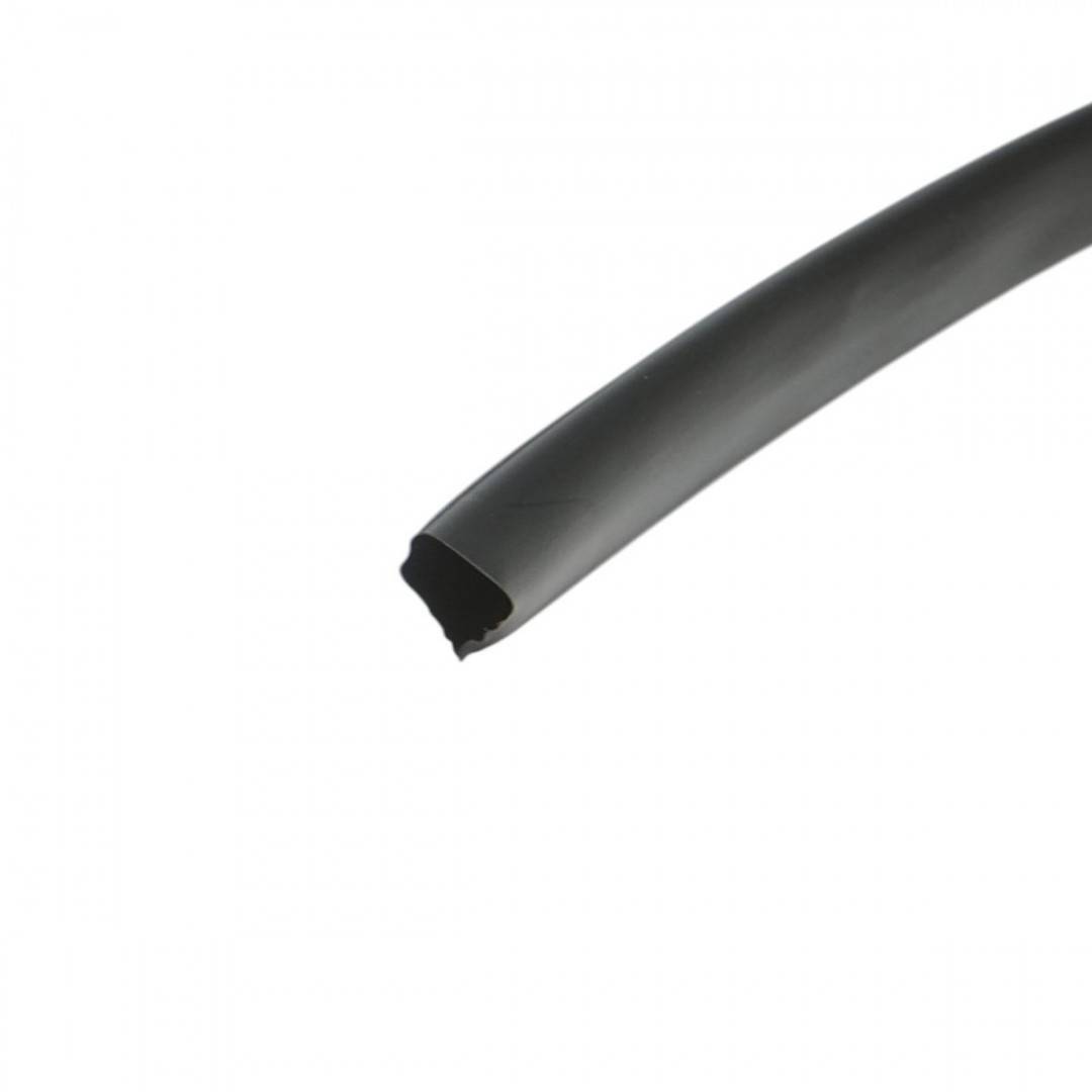 Tub termocontractabil 15mm negru 100m/rola
