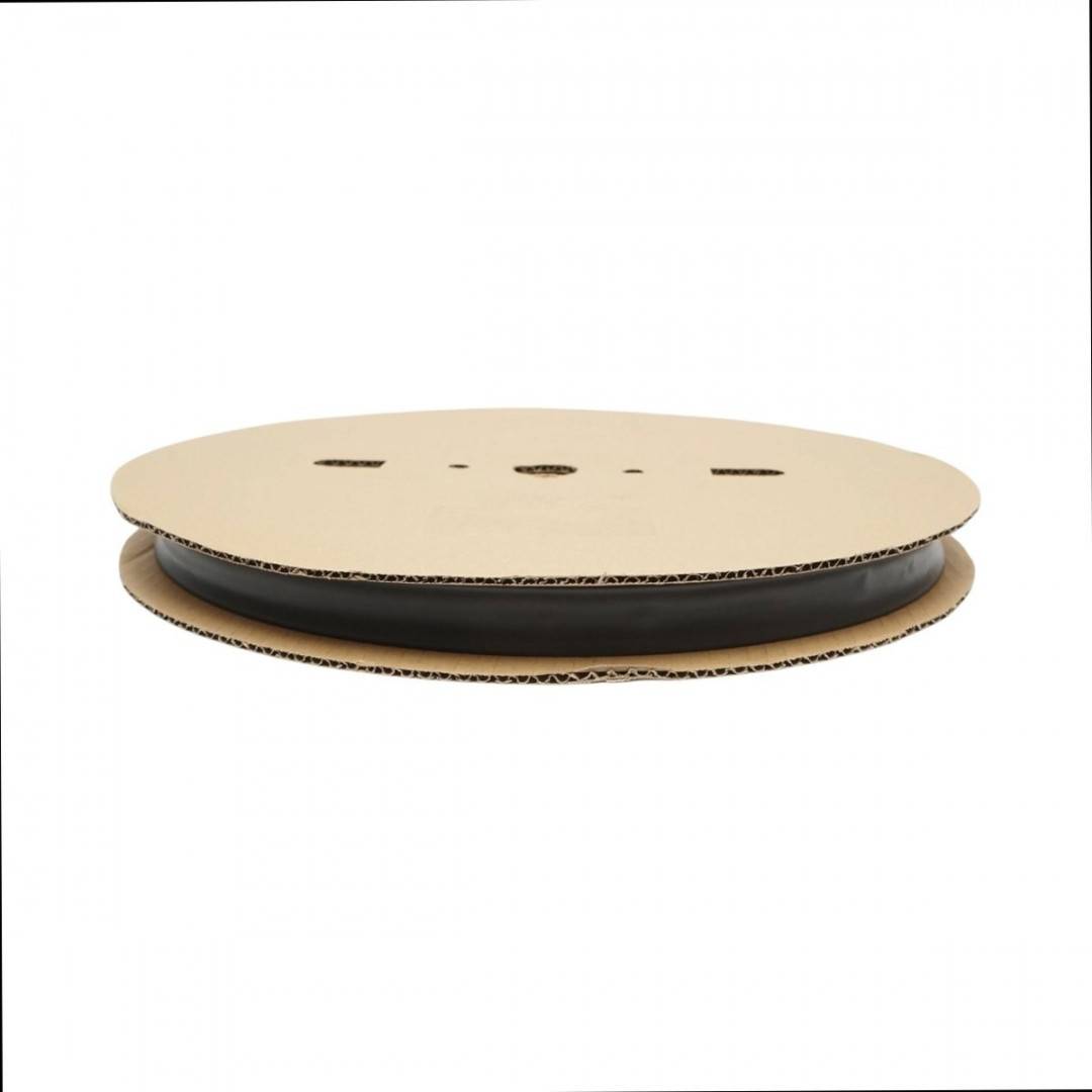 Tub termocontractabil 17mm negru 100m/rola