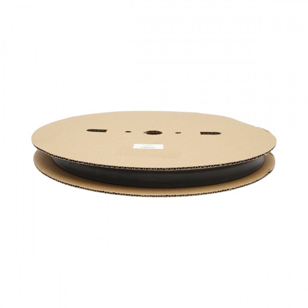 Tub termocontractabil 18mm negru 100m/rola