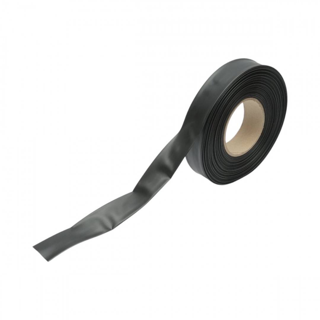Tub termocontractabil 30mm negru 50m/rola