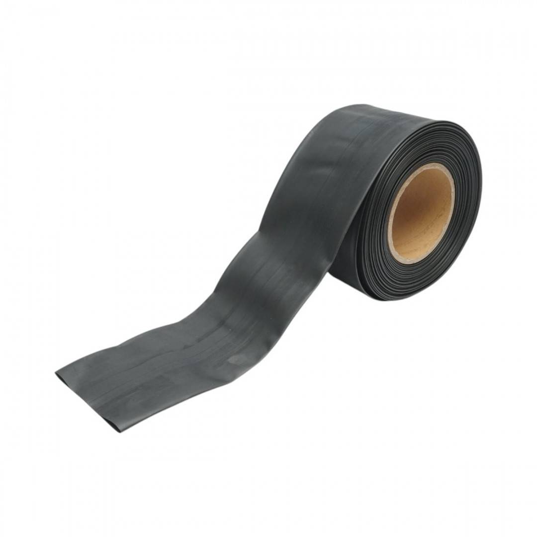 Tub termocontractabil 80mm negru 25m/rola