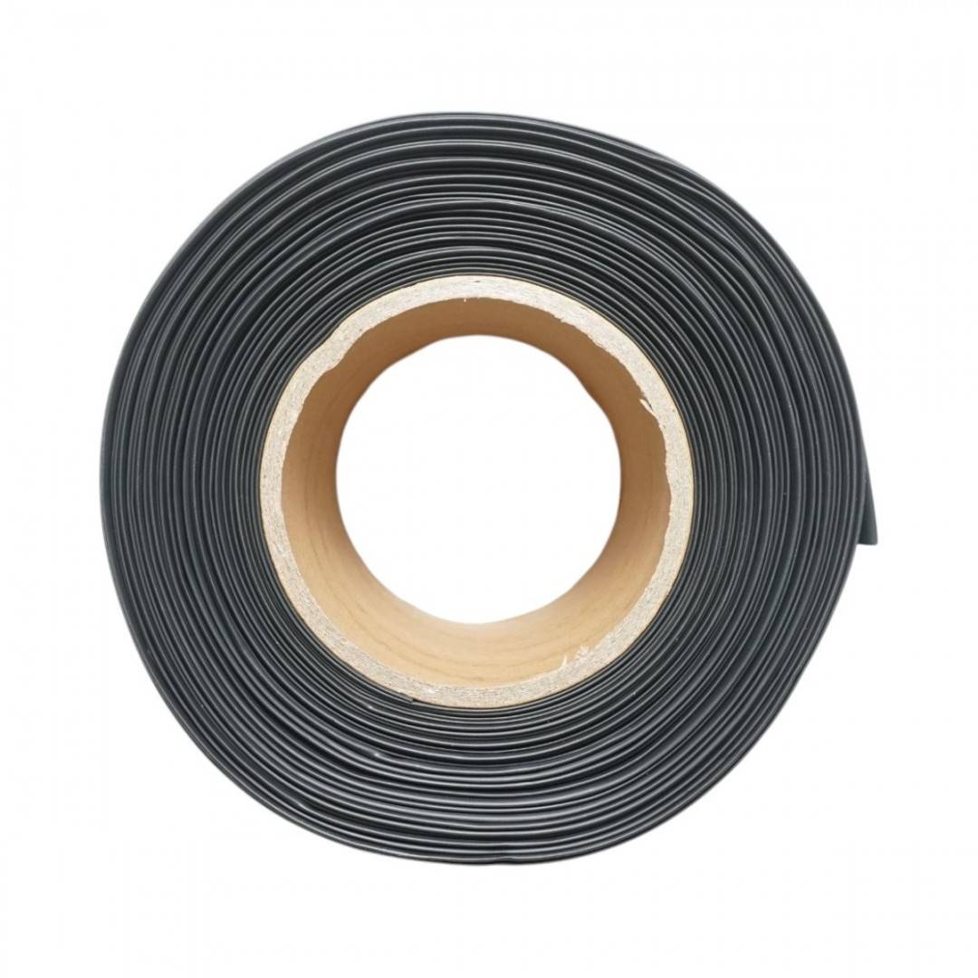 Tub termocontractabil 80mm negru 25m/rola