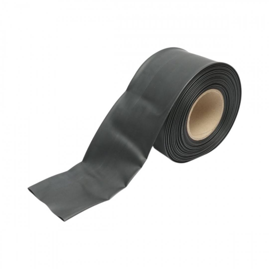 Tub termocontractabil 90mm negru 25m/rola