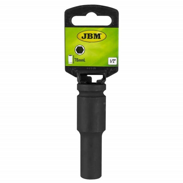 Tubulara impact lunga 1/2, 17mm, 78mm , JBM