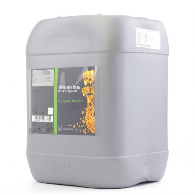 Ulei motor Mercedes 10W40 LE (MB 228.51) 20L