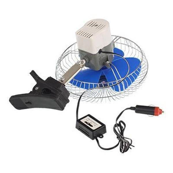 VENTILATOR OSCILANT 24V CU CLEMA