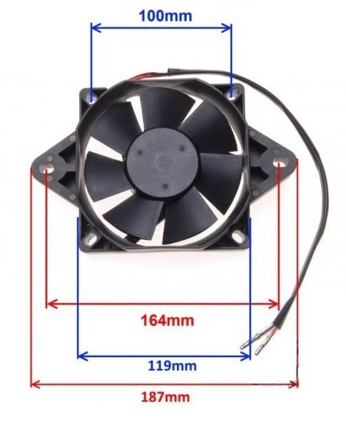 Ventilator racire radiator ATV 200cc