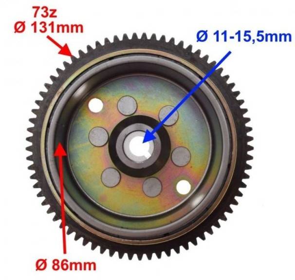 Volanta magnetou scuter Yamaha TZR 50 (F5WX 00 5YGZ)