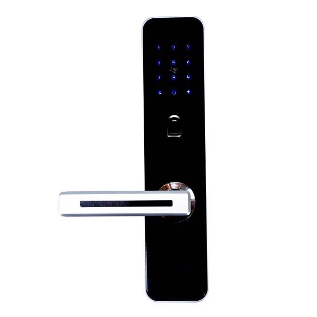 Yala biometrica PNI YLK100L cu deschidere pe partea stanga, sonerie cu camera WiFi inclusa