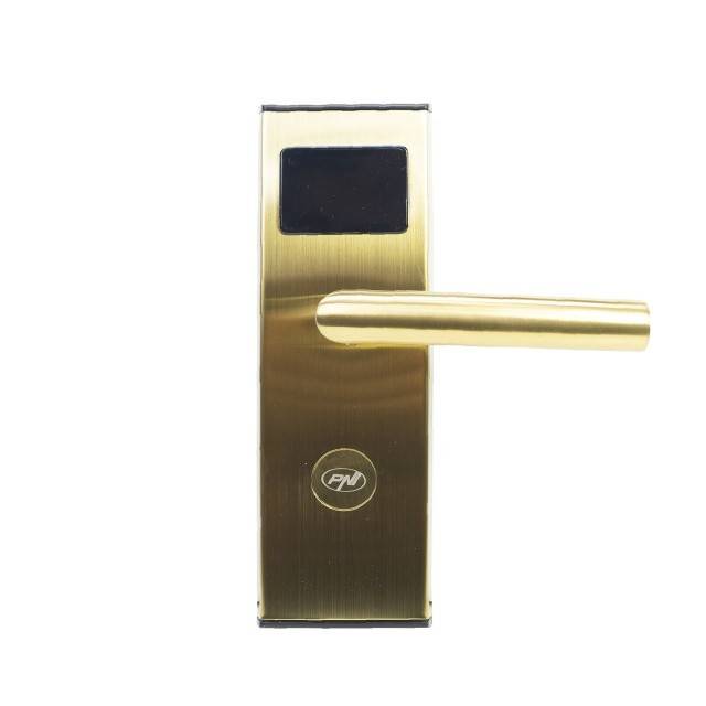 Yala control acces hotelier PNI CH2000L PRO Gold cu cititor de card deschidere pe partea stanga