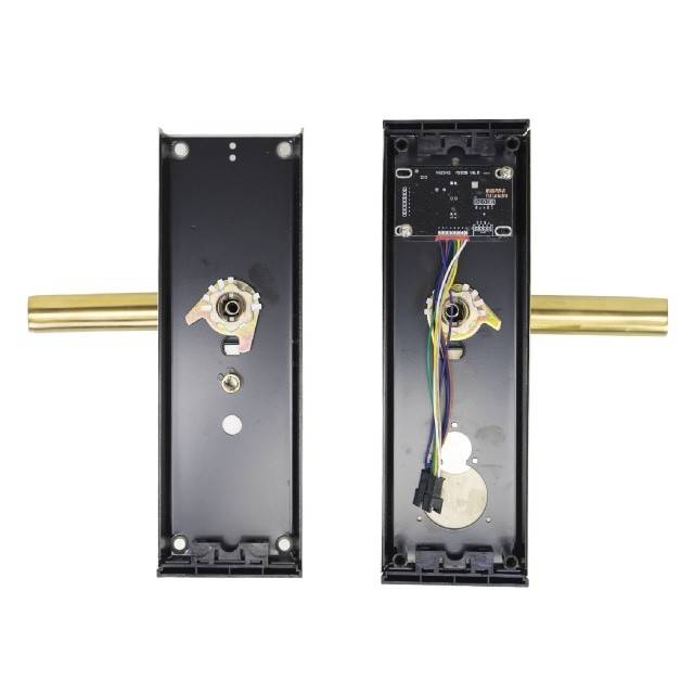 Yala control acces hotelier PNI CH2000R PRO Gold cu cititor de card deschidere pe partea dreapta