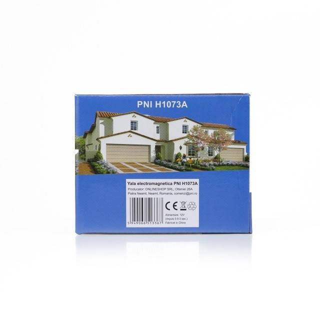 Yala electromagnetica PNI H1073A din otel cu butuc Fail Secure NO