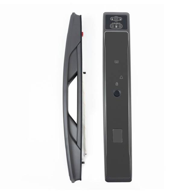 Yala inteligenta PNI SafeHome PTY8819, card, cod, amprenta, 300 utilizatori, control din aplicatia Tuya Smart, camera HD incorporata