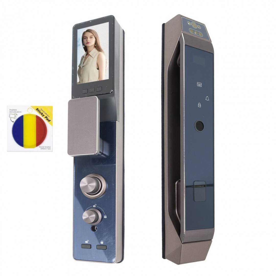 Yala inteligenta PNI SafeHome PTY8825, cod, card, recunoastere faciala, amprenta si Sticky Pad Drapel