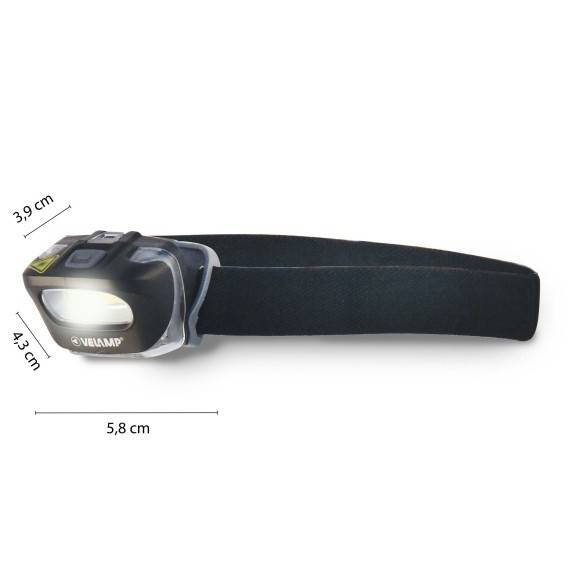 ZEUS: Lanterna frontala COB 3W