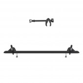 Adaptor a 3-a bicicleta pentru suportul de biciclete Thule WanderWay 2 cu prindere pe haion, Negru