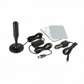 Antena TV digitala cu amplificator - 12/24V -130 mm LAMPA