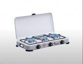 Aragaz cu 3 arzătoare fixe din oțel inoxidabil Multifire 3