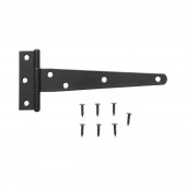 Balama poarta tip T 70x174mm, otel negru, suruburi incluse