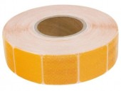 Banda reflectorizanta BREHMER - discontinua - 50 METRI GALBEN