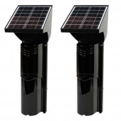 Bariera perimetrala IR PNI BP200S pana la 200m, 3 raze, alimentare solara, 4000 mAh, conexiune wireless, negru