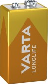 BATERIE VARTA LONGLIFE 9V PP3