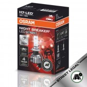 Bec LED H7 Moto 16W , OSRAM NIGHT BREAKER, OMOLOGAT RAR