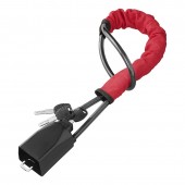 Blocator volan tip Belt-Lock cu 3 chei