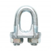 Brida zincata DIN 741-16 pentru cablu de 16 mm Breckner Germany