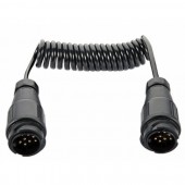 Cablu spiralat 13Pini, 12V, 8 fire, 1.5M